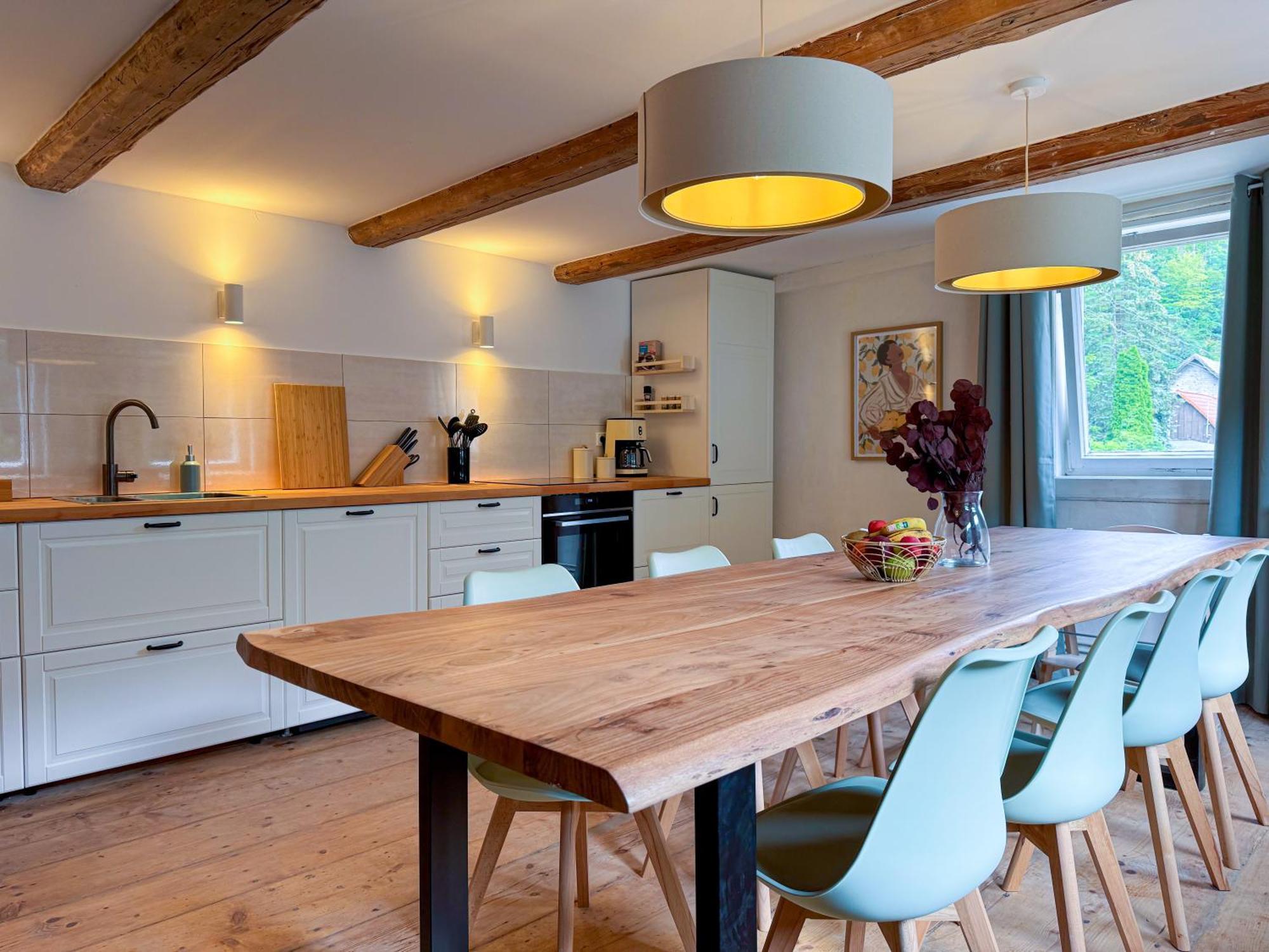 Haus Ludwig - Saniertes Fachwerkhaus Im Harz - 12 Personen Villa Thale Luaran gambar