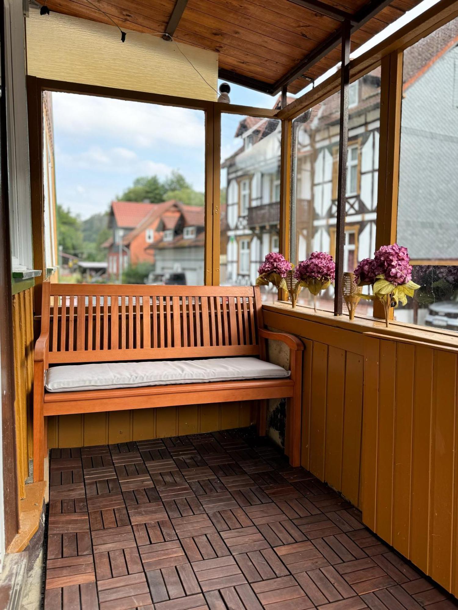 Haus Ludwig - Saniertes Fachwerkhaus Im Harz - 12 Personen Villa Thale Luaran gambar