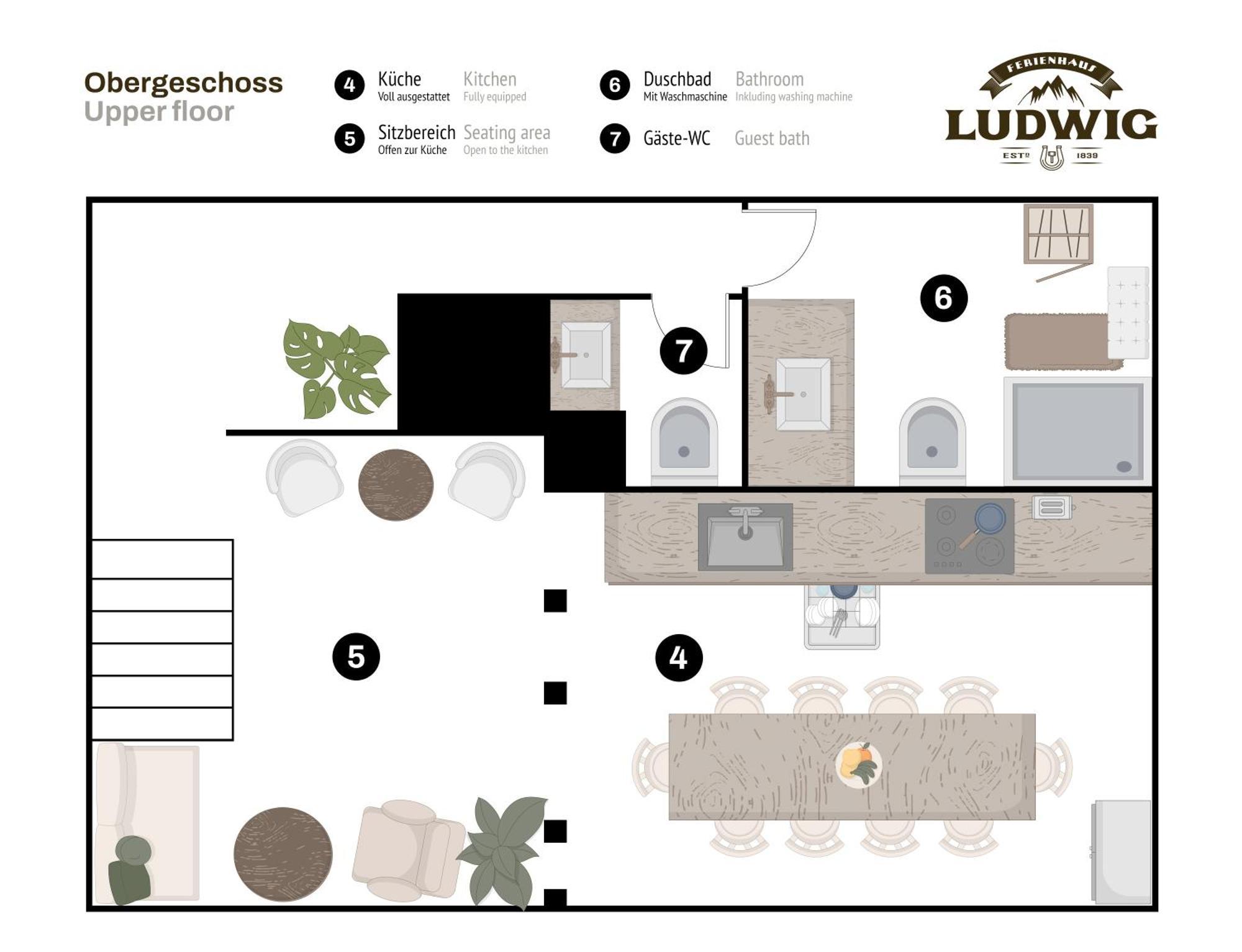 Haus Ludwig - Saniertes Fachwerkhaus Im Harz - 12 Personen Villa Thale Luaran gambar