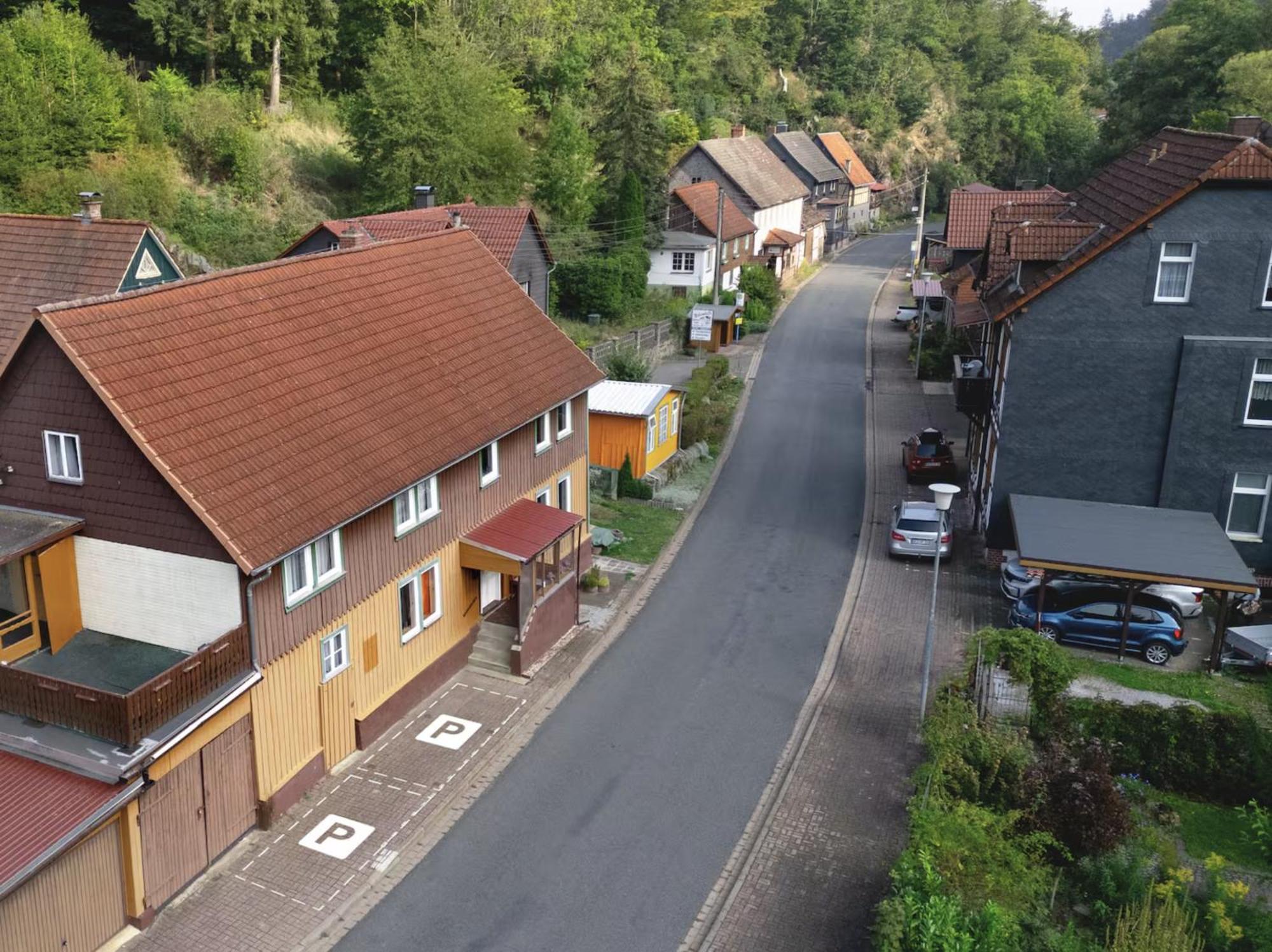Haus Ludwig - Saniertes Fachwerkhaus Im Harz - 12 Personen Villa Thale Luaran gambar