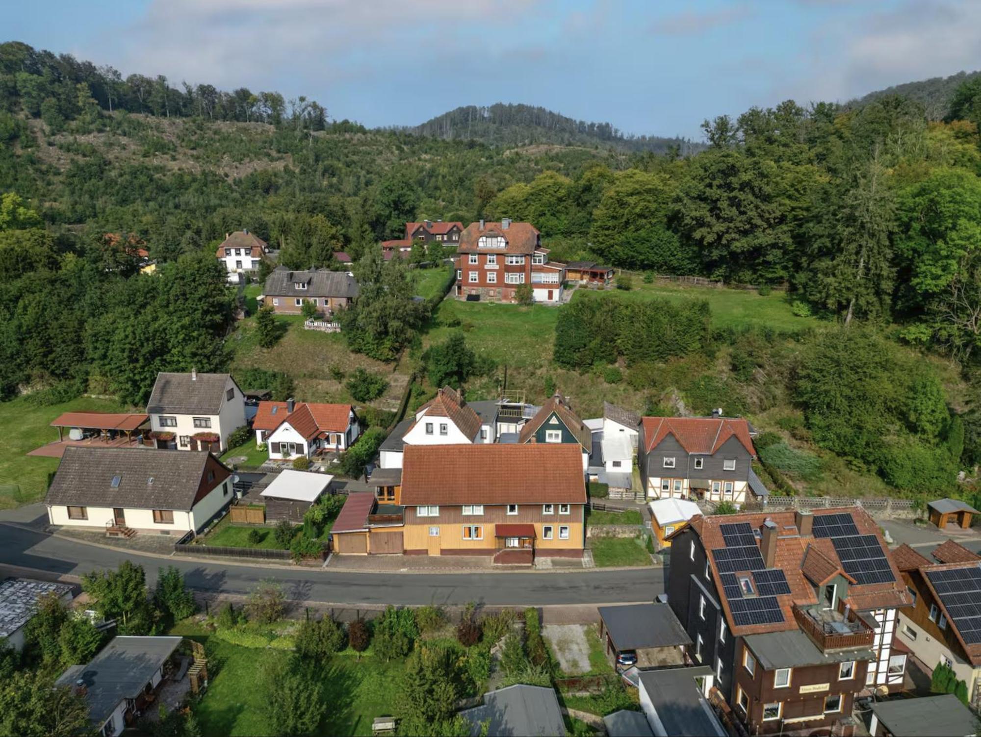 Haus Ludwig - Saniertes Fachwerkhaus Im Harz - 12 Personen Villa Thale Luaran gambar